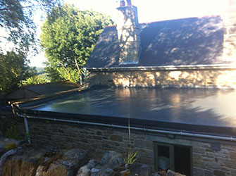 Fibreglass Roof