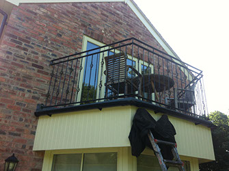 Flat Roof Railings